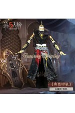 Identity V Antiquarian Black Crow Cosplay Costume